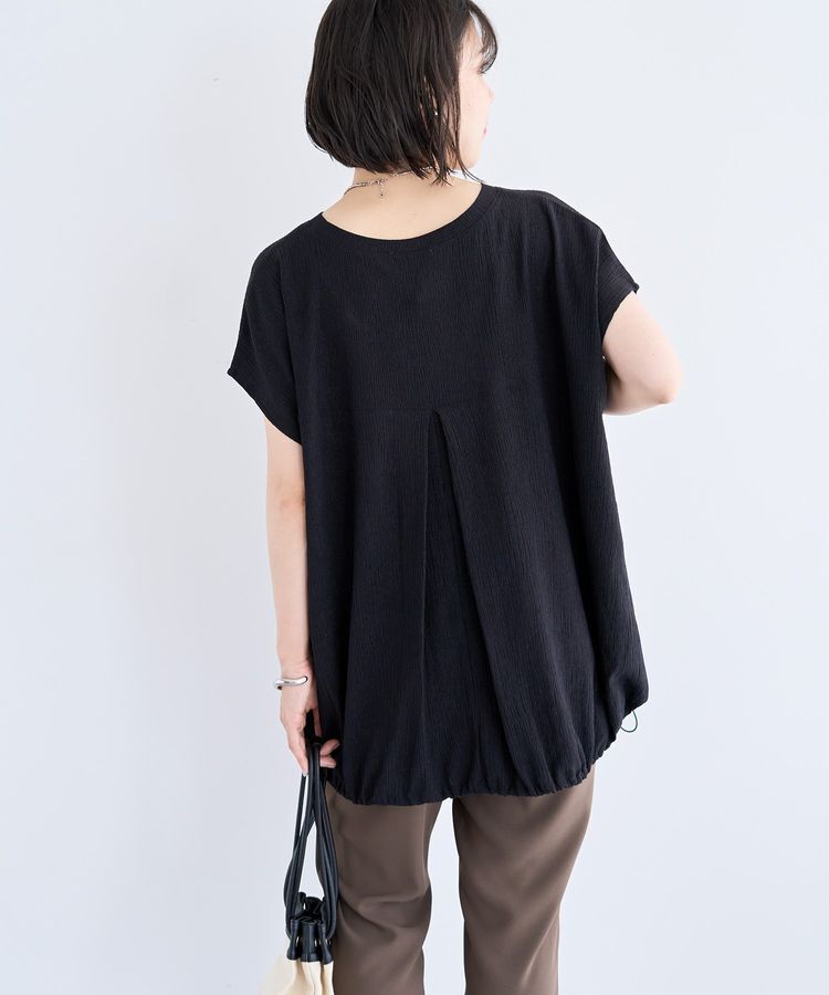 Green Parks「表面カット裾ドロストプルオーバー」|Tシャツ・カットソー|