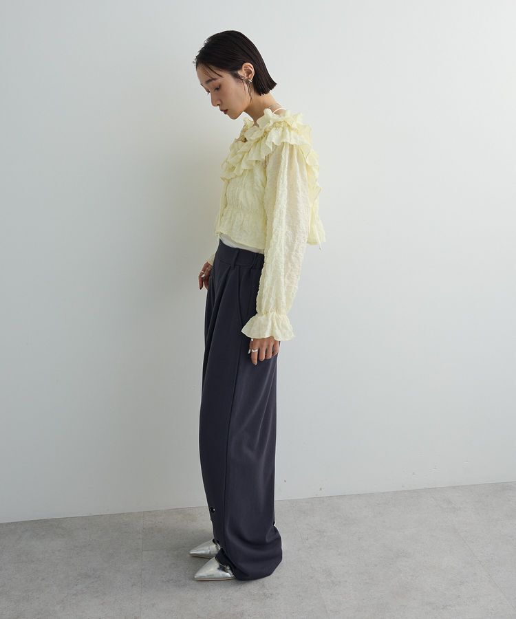 AnriettMusee「2WAYフリルブラウス」|シャツ・ブラウス|