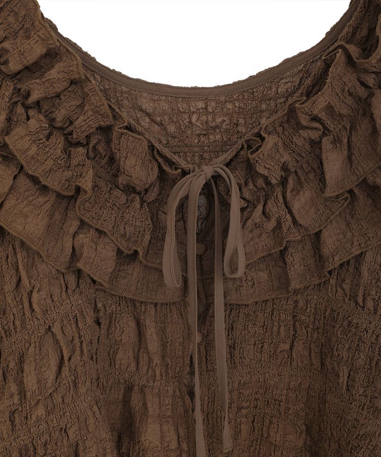 AnriettMusee「2WAYフリルブラウス」|シャツ・ブラウス|