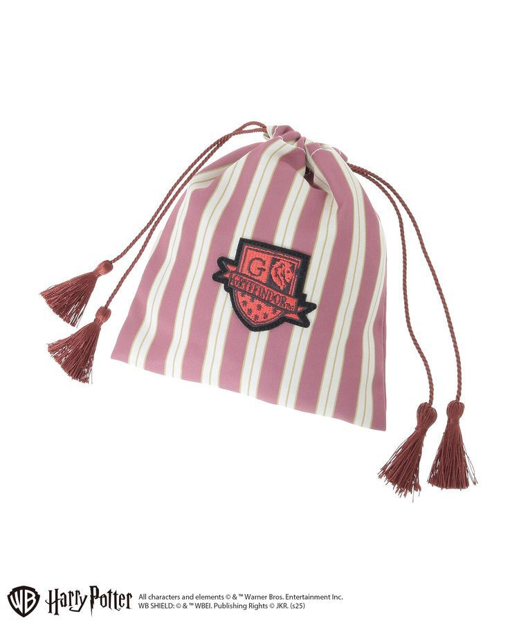 Green Parks「ハリー・ポッター/ストライプきんちゃく」|ポーチ|