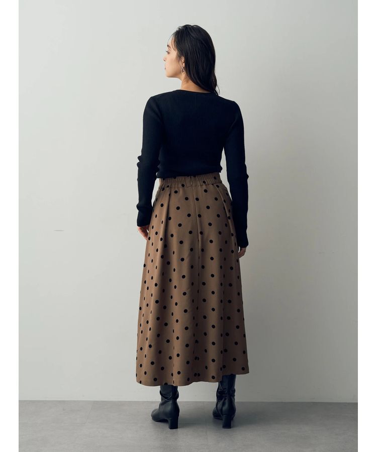 YECCA VECCA「クルーネックリブ編みニット」|ニット・セーター|