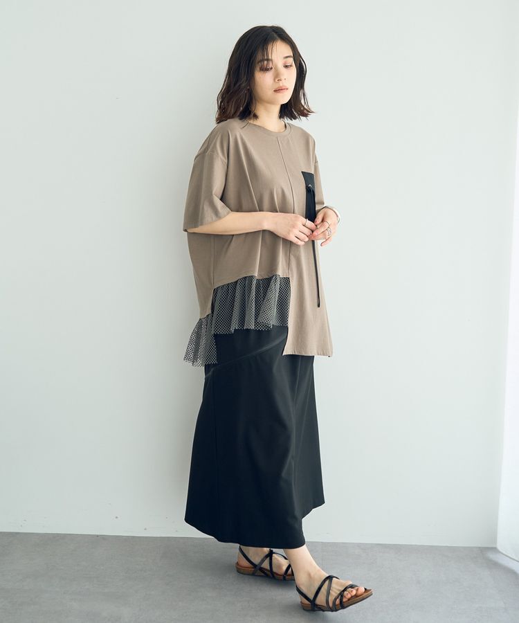 Editt by YECCA VECCA「<<追加>>ポケットアシメデザインTee②」|Tシャツ・カットソー|