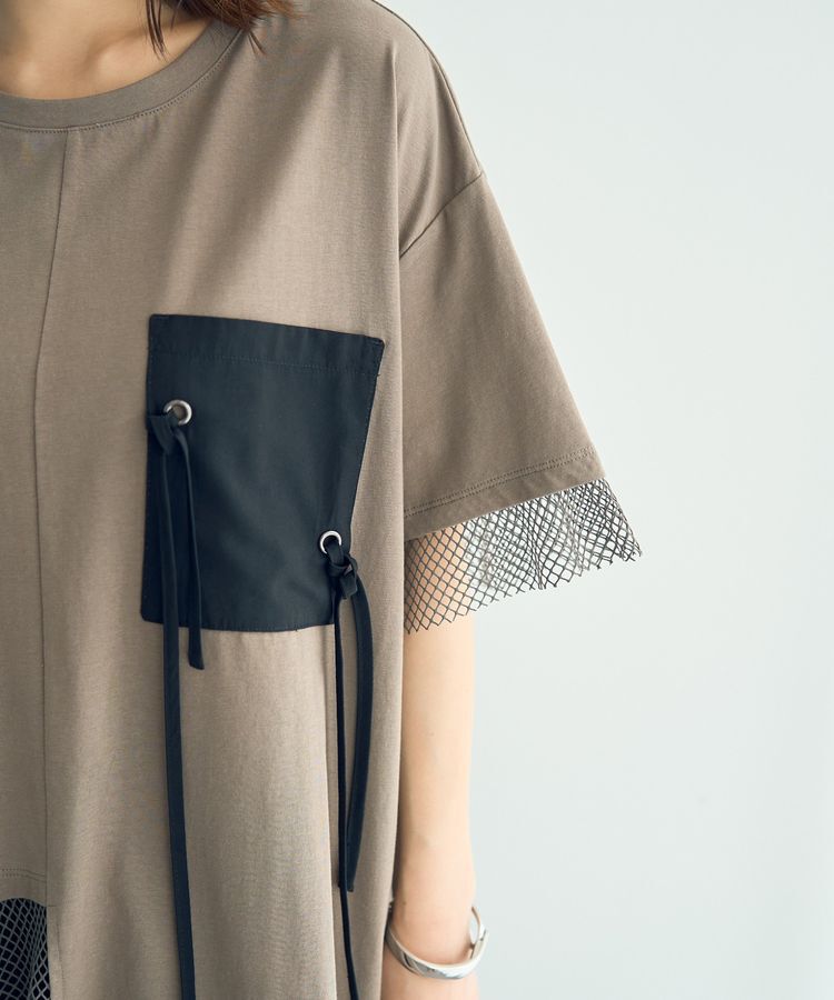 Editt by YECCA VECCA「<<追加>>ポケットアシメデザインTee②」|Tシャツ・カットソー|