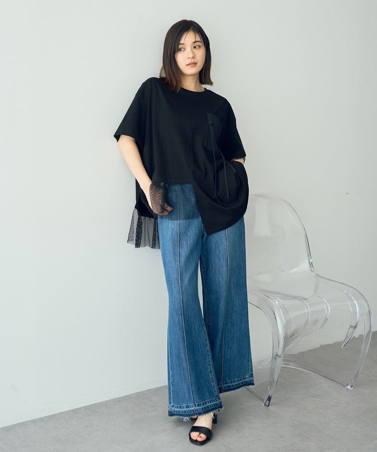 Editt by YECCA VECCA「<<追加>>ポケットアシメデザインTee②」|Tシャツ・カットソー|