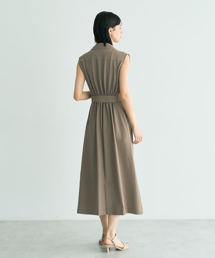 YECCA VECCA「UVカットトレンチジレワンピース」|ワンピース|