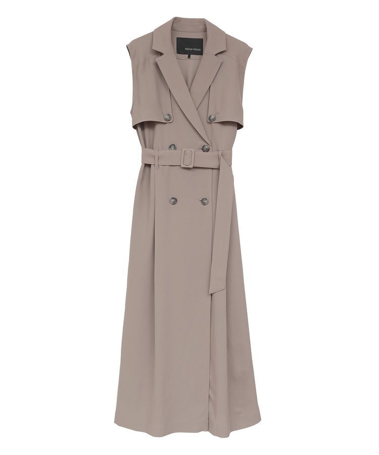 YECCA VECCA「UVカットトレンチジレワンピース」|ワンピース|