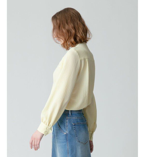 allureville「スムージーリップスカーフネックブラウス」|シャツ・ブラウス|