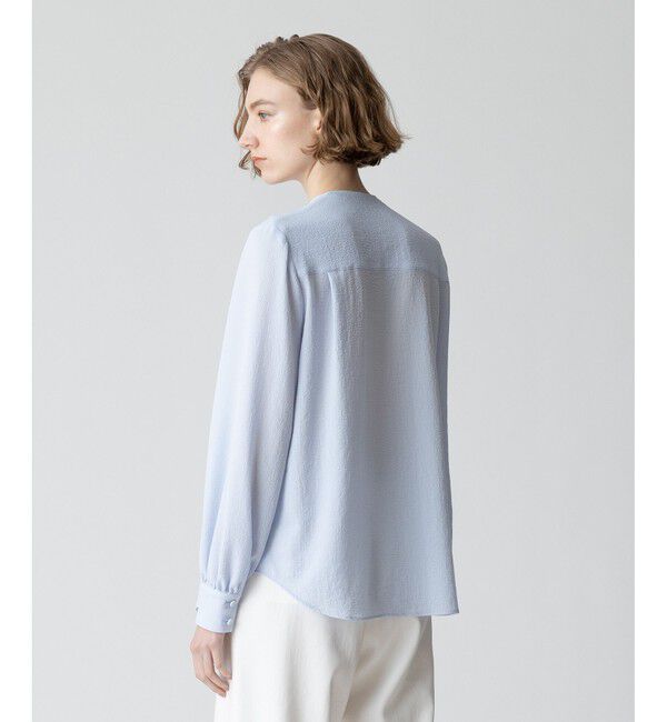 allureville「スムージーリップスカーフネックブラウス」|シャツ・ブラウス|