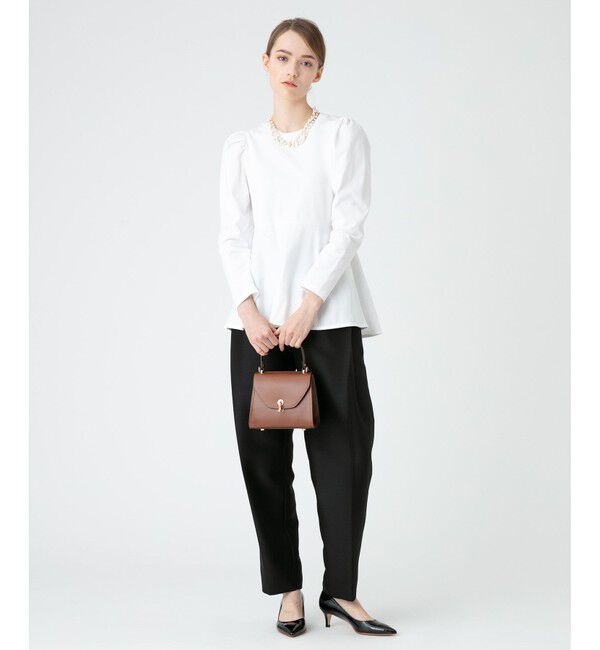 LOULOU WILLOUGHBY「【LOULOU WILLOUGHBY】ペプラムプルオーバー」|Tシャツ・カットソー|