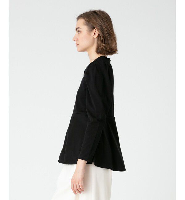 LOULOU WILLOUGHBY「【LOULOU WILLOUGHBY】ペプラムプルオーバー」|Tシャツ・カットソー|