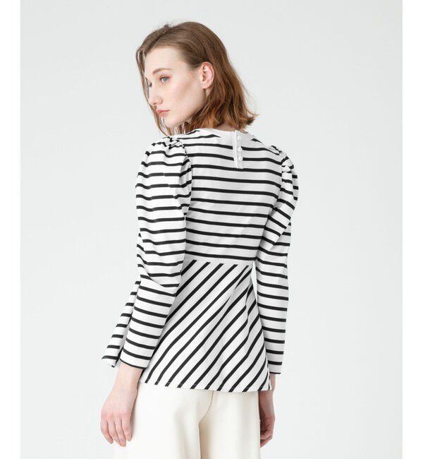 LOULOU WILLOUGHBY「【LOULOU WILLOUGHBY】ペプラムプルオーバー」|Tシャツ・カットソー|