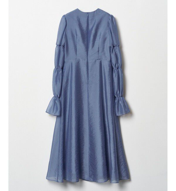 LOULOU WILLOUGHBY「【LOULOU WILLOUGHBY】ギャザーシフォンスリーブワンピース」|ワンピース|