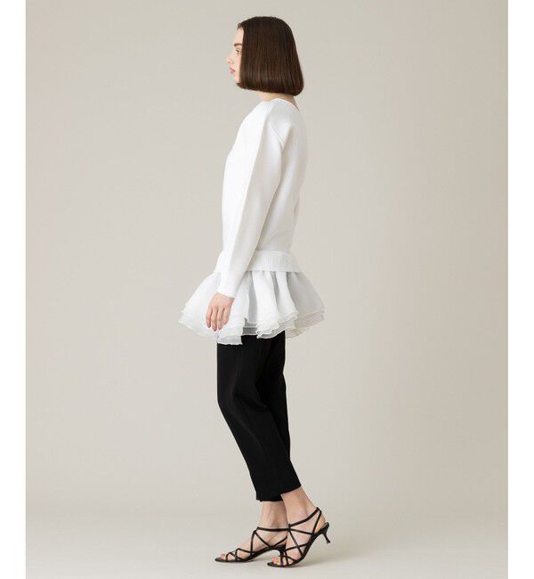 LOULOU WILLOUGHBY「【LOULOU WILLOUGHBY】フリリードッキングチュニックワンピース」|ワンピース|