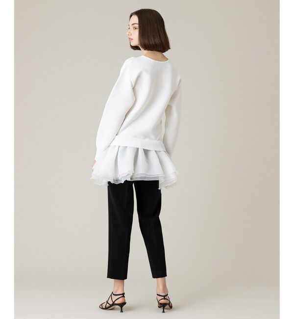 LOULOU WILLOUGHBY「【LOULOU WILLOUGHBY】フリリードッキングチュニックワンピース」|ワンピース|