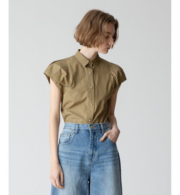 allureville「タイプライタータックバルーンシャツ」|シャツ・ブラウス|