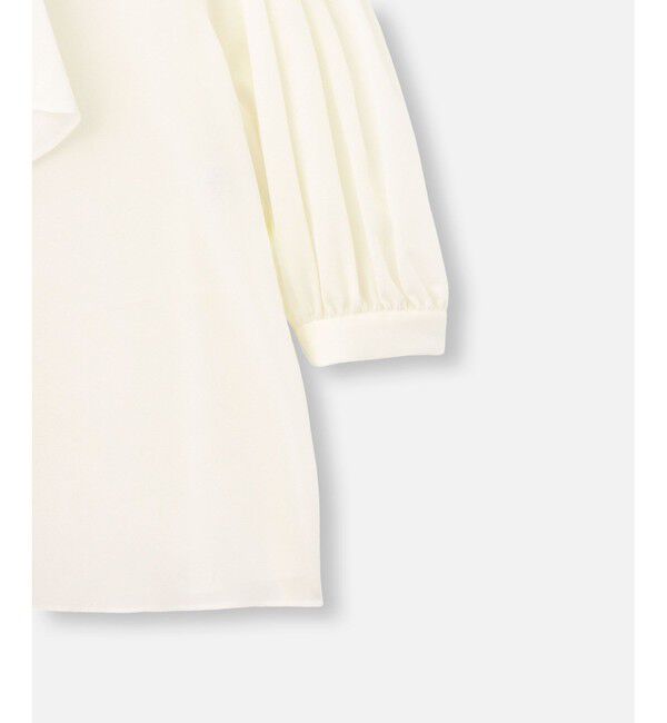 allureville「キュプラコットンスカーフタイブラウス」|シャツ・ブラウス|