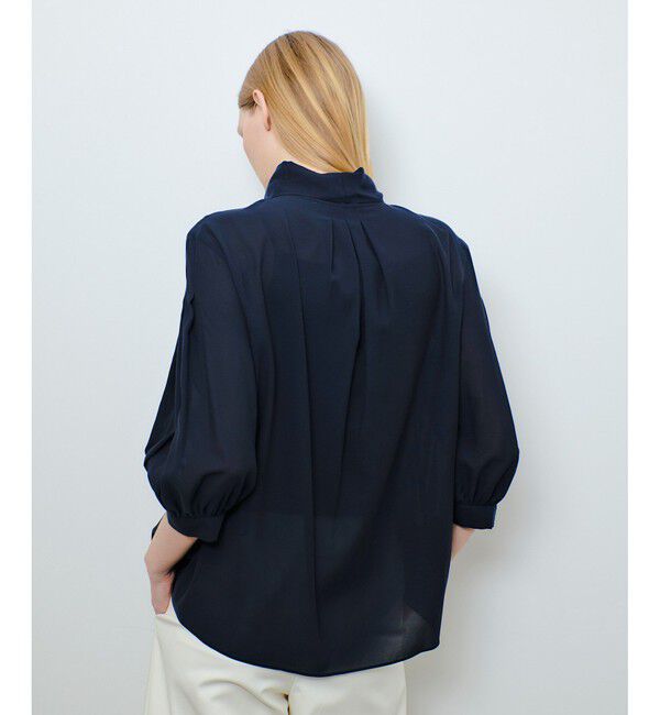 allureville「キュプラコットンスカーフタイブラウス」|シャツ・ブラウス|