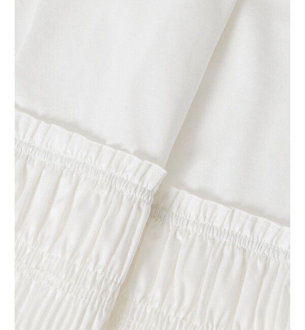 allureville「シャーリングビスチェコンビTシャツ」|Tシャツ・カットソー|