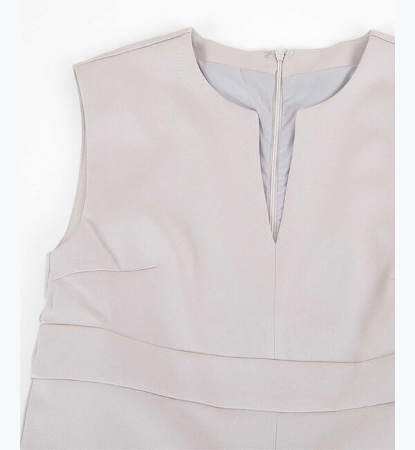 ur's「キーネックフロントタックジャンパースカート」|ワンピース|