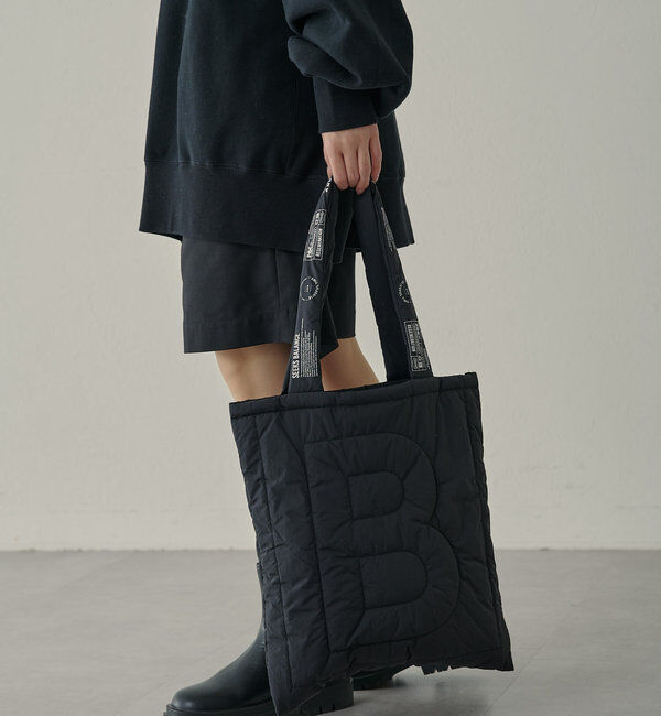  「【F&B】リサイクルポリエステル中わたトート」|ショルダー・メッセンジャー|