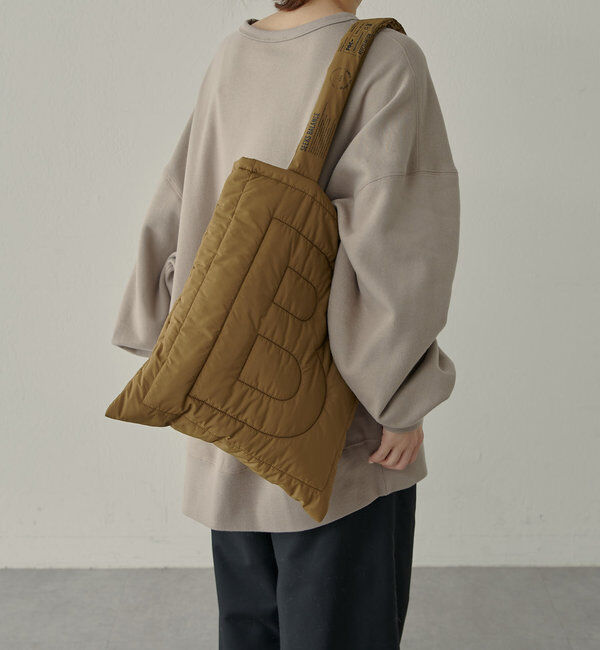  「【F&B】リサイクルポリエステル中わたトート」|ショルダー・メッセンジャー|