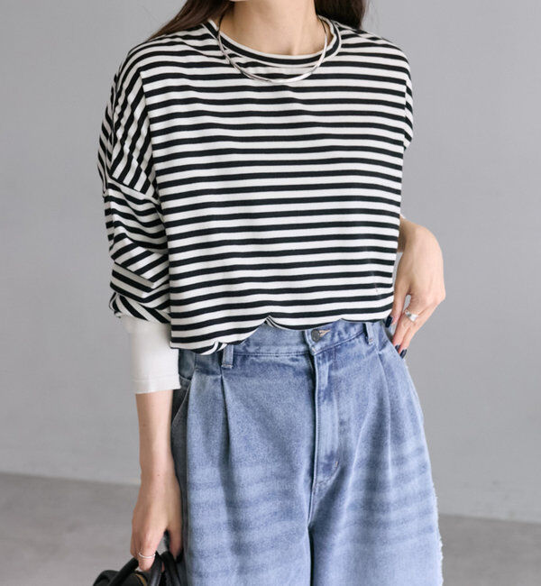  「【リバイバル】万能レイヤードカットソー」|Tシャツ・カットソー|