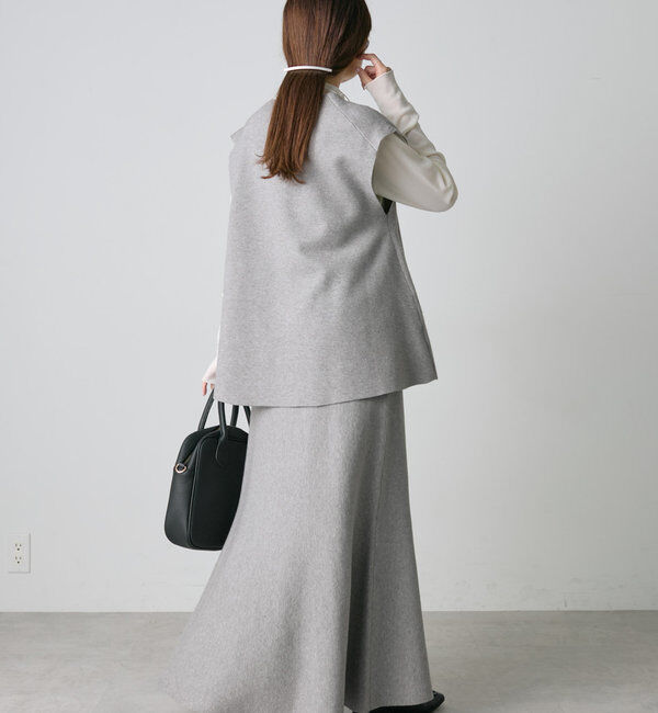  「ミラノリブニットベスト」|ニット・セーター|