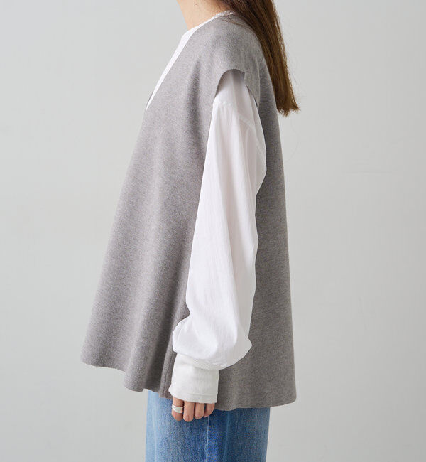  「ミラノリブニットベスト」|ニット・セーター|