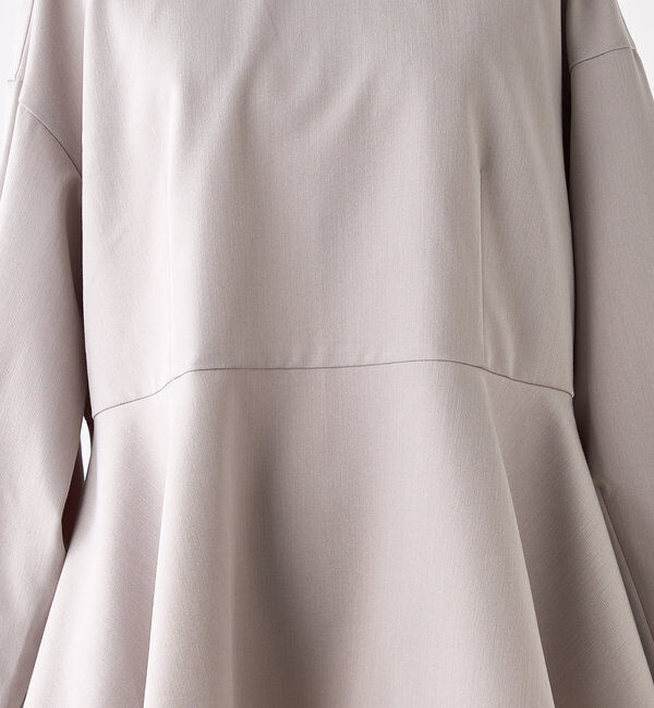  「【Du noir】バックリボンペプラムブラウス+スラックスパンツセット」|その他|