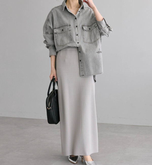  「ヴィンテージライクデニムシャツ」|シャツ・ブラウス|