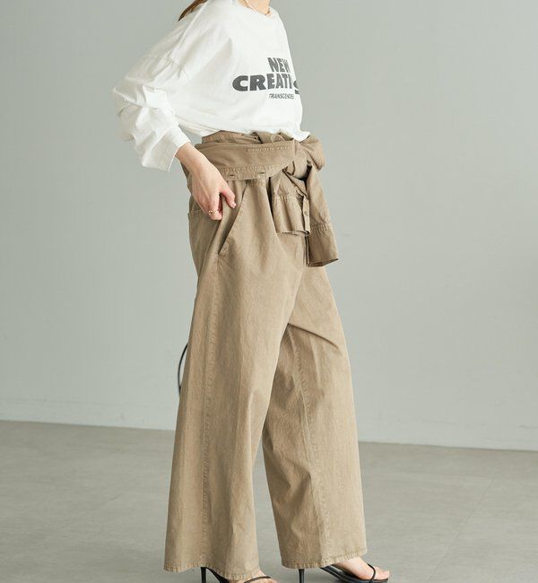  「【F&B】オーガニックコットンシアーガーゼカットソー」|プルオーバー|