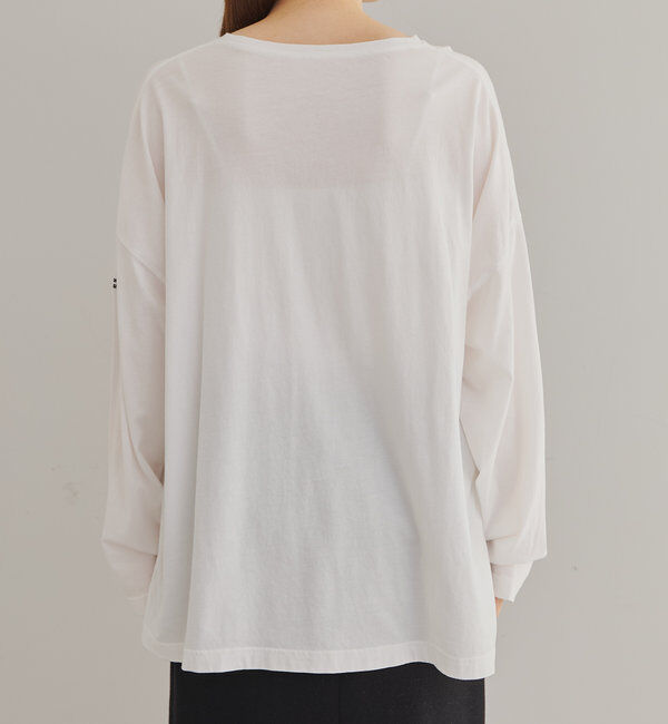  「【F&B】オーガニックコットンシアーガーゼカットソー」|プルオーバー|