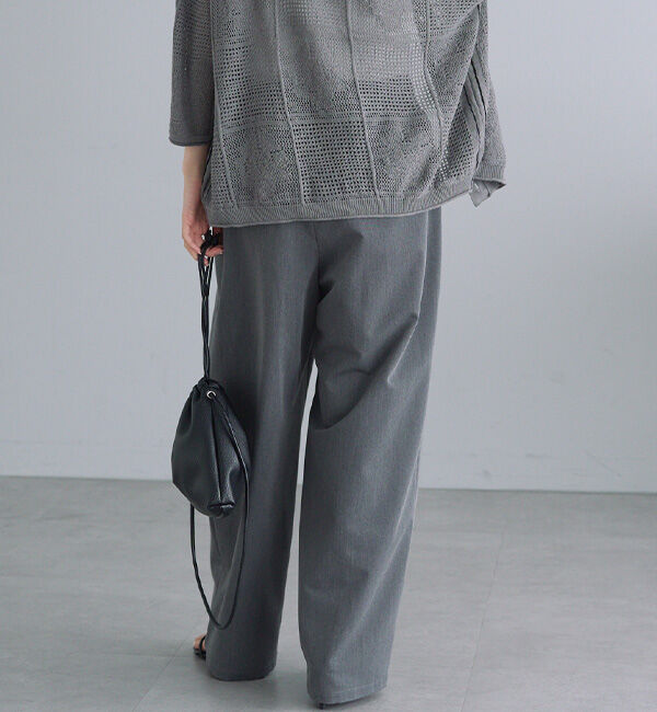  「【リバイバル/WEB限定】ツータックスラックスパンツ」|スラックス|