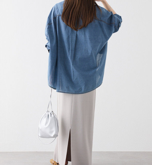  「《新色登場！/リバイバル》【-3kg見え / Du noir】ナロースカート」|スカート|