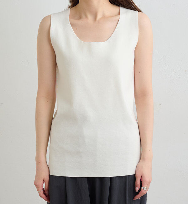  「【Du noir】ラウンドネックタンク」|タンクトップ|