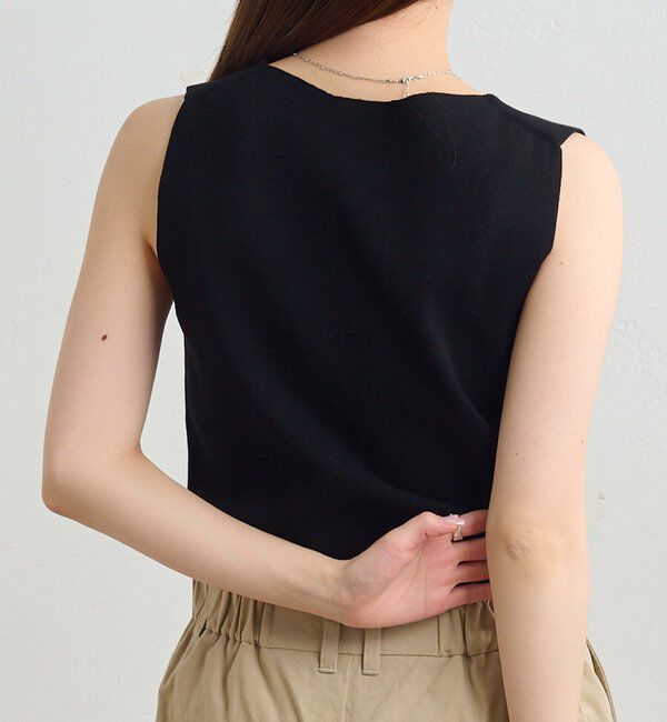  「【Du noir】ラウンドネックタンク」|タンクトップ|