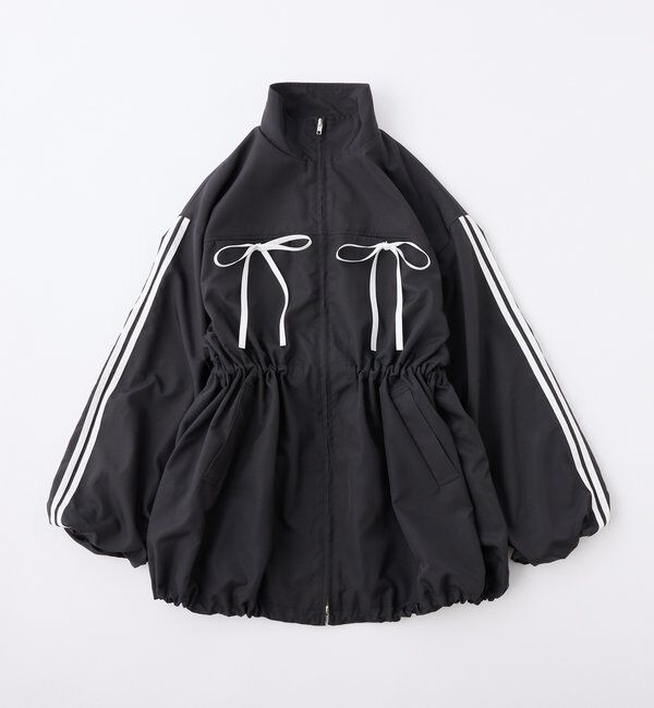  「サイドラインリボンブルゾン」|ダウンベスト・ベスト|