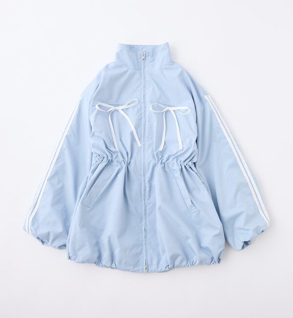  「サイドラインリボンブルゾン」|ダウンベスト・ベスト|