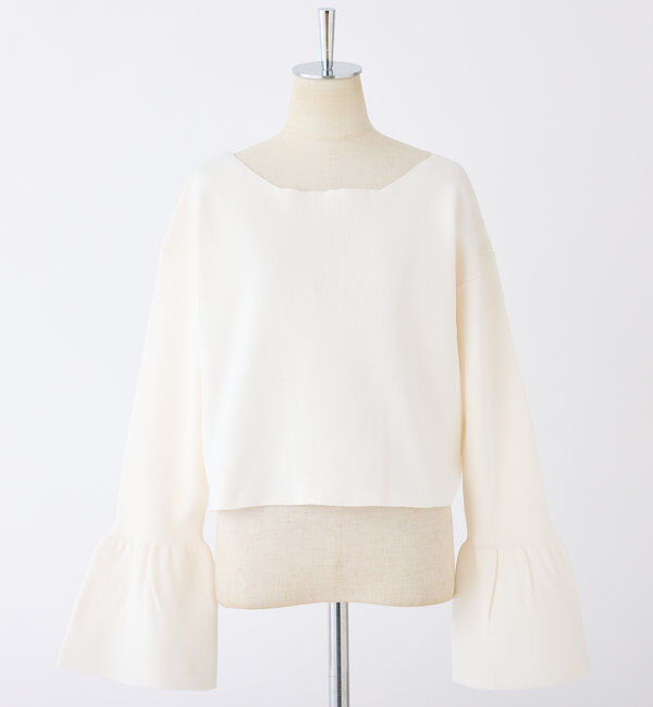  「レースアップニット」|ニット・セーター|