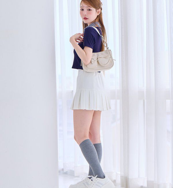  「リボンカスタム厚底スニーカー」|その他|