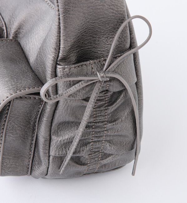  「【WEB限定/リバイバル】ドロストポケ付きリボンショルダーバッグ」|ショルダー・メッセンジャー|