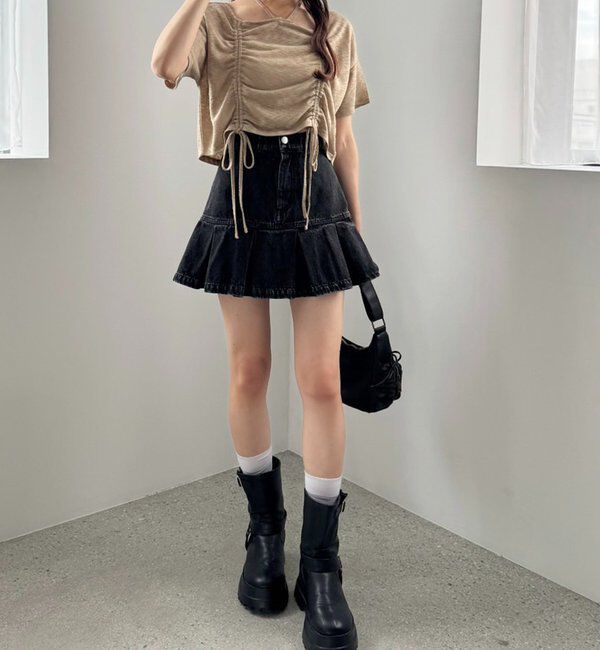  「【WEB限定/リバイバル】ドロストポケ付きリボンショルダーバッグ」|ショルダー・メッセンジャー|