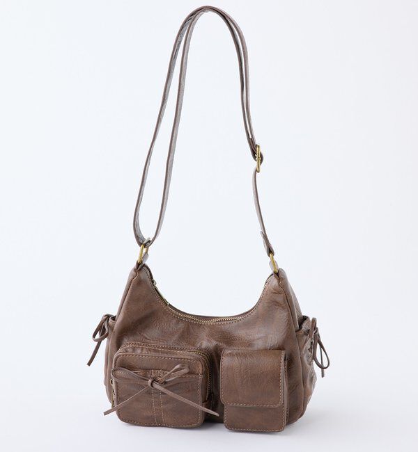  「【WEB限定/リバイバル】ドロストポケ付きリボンショルダーバッグ」|ショルダー・メッセンジャー|