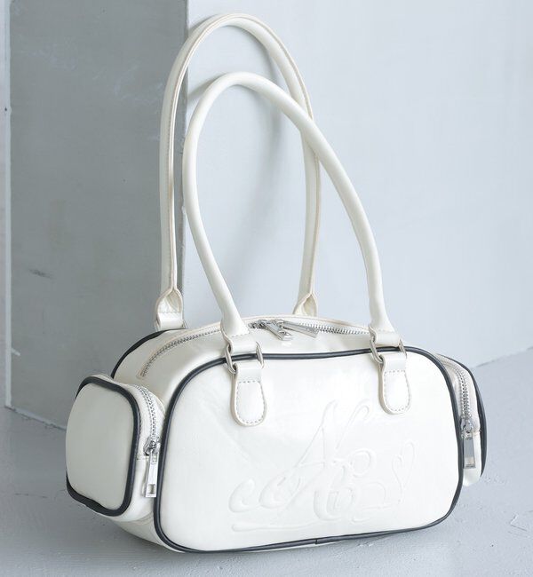  「エンボスロゴボストンバッグ」|ショルダー・メッセンジャー|