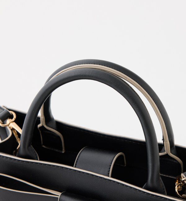  「【WEB限定】リボンモチーフトートバッグ／ショルダーにもなる」|ショルダー・メッセンジャー|