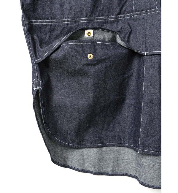 MidiUmi「MidiUmi デニムカバーオール」|シャツ・ブラウス|