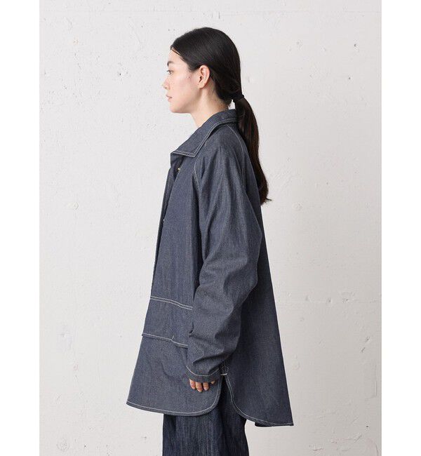 MidiUmi「MidiUmi デニムカバーオール」|シャツ・ブラウス|
