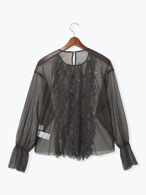 Te chichi「チュールレイヤードフリルブラウス」|シャツ・ブラウス|