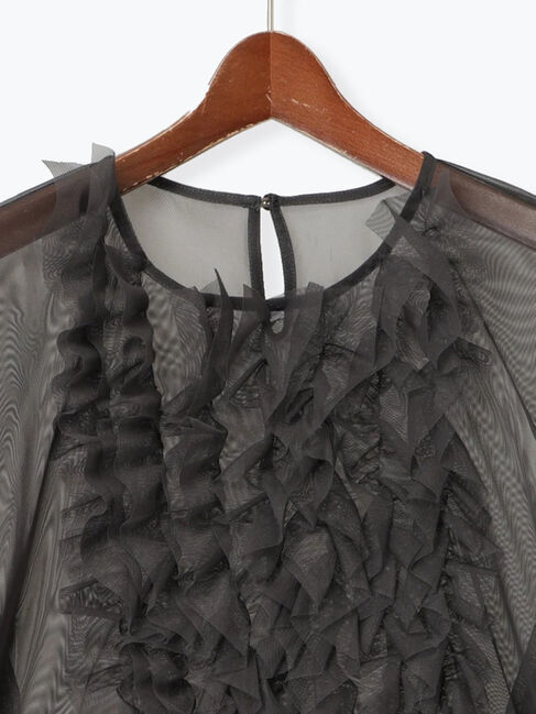 Te chichi「チュールレイヤードフリルブラウス」|シャツ・ブラウス|