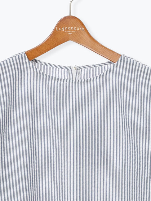 Lugnoncure「無地/柄アソートサッカーブラウス」|シャツ・ブラウス|